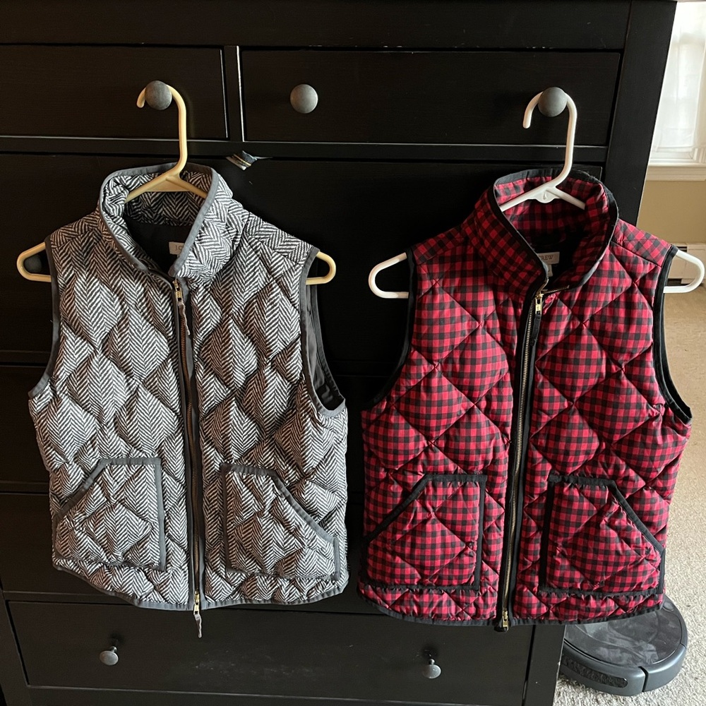 Two J Crew vests